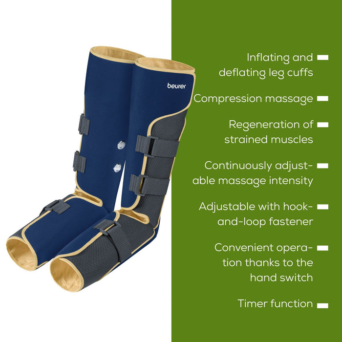 Beurer Germany Vein Trainer - Revitalising Leg Compression Massager FM 150