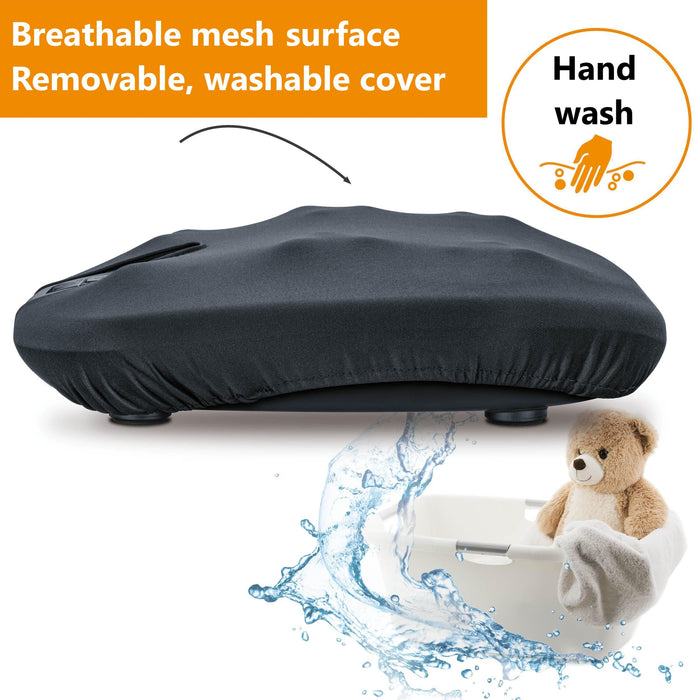 Beurer Shiatsu Foot & Back Massager: Heat Function & 3 Speed Options FM 70