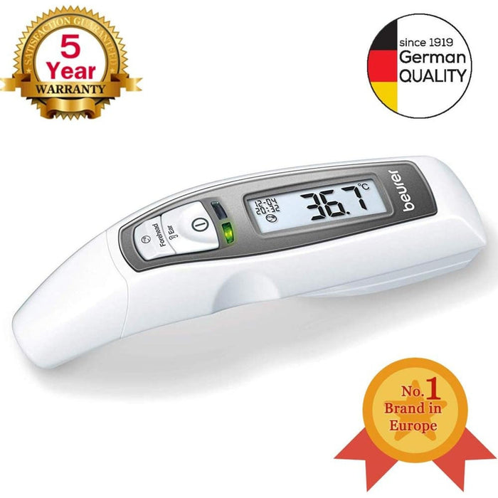 Beurer FT 65 Infrared Thermometer for Measurement of Ear, Forehead or Surface Temperatures