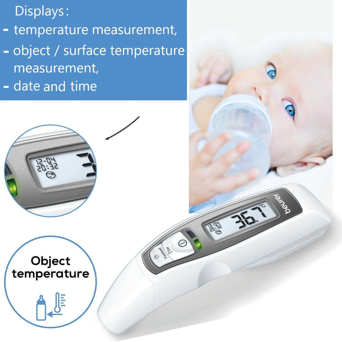 Beurer FT 65 Infrared Thermometer for Measurement of Ear, Forehead or Surface Temperatures