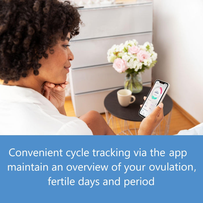 Beurer Basal Body Temperature Thermometer OT 20: Track Ovulation, Cycle, Fertile Days for Natural Family Planning