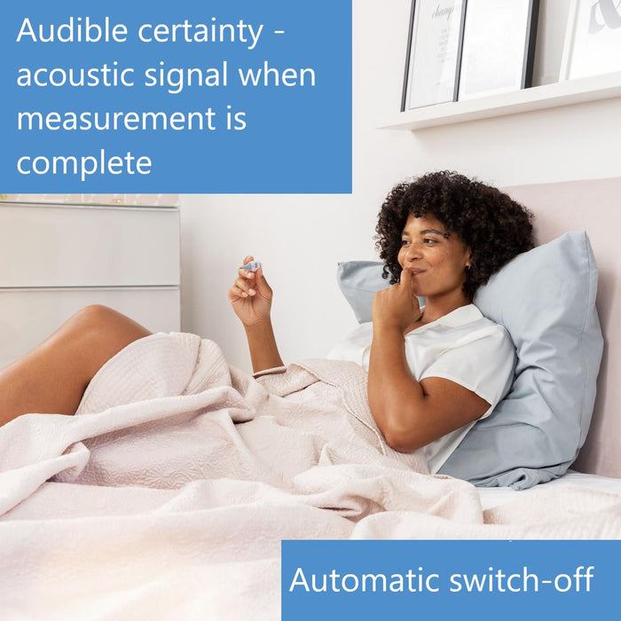 Beurer Basal Body Temperature Thermometer OT 20: Track Ovulation, Cycle, Fertile Days for Natural Family Planning