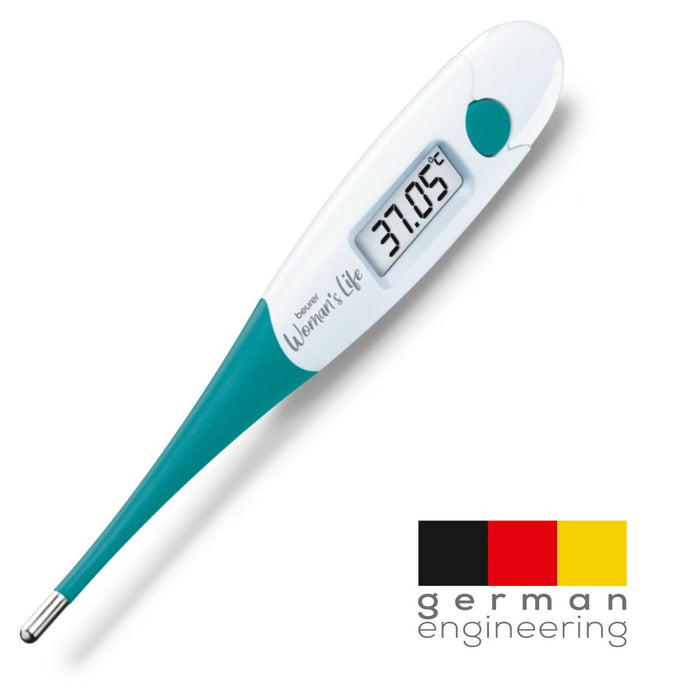 Beurer Basal Body Temperature Thermometer OT 20: Track Ovulation, Cycle, Fertile Days for Natural Family Planning