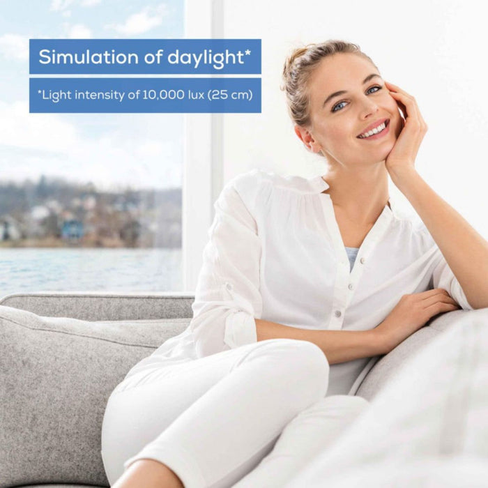 Beurer TL 95 Daylight Therapy Lamp for SAD Therapy. SunLike® LED Boosts Mood, Energy & Focus