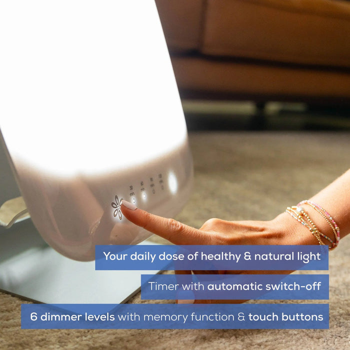 Beurer TL 95 Daylight Therapy Lamp for SAD Therapy. SunLike® LED Boosts Mood, Energy & Focus