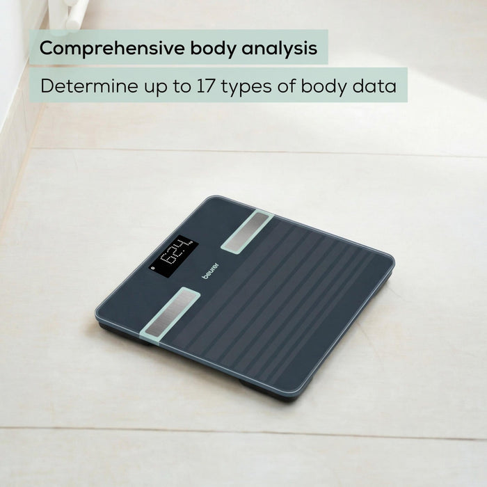 Beurer Germany Body Fat Scale | 17 Health Parameters | 8 Users | BF 451 LE26