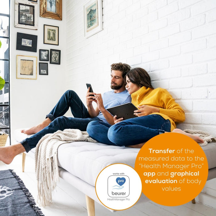 Beurer Diagnostic Scale BF 880 WIFI + App | BMI, Body Fat, Muscle Ratio, Weight & More