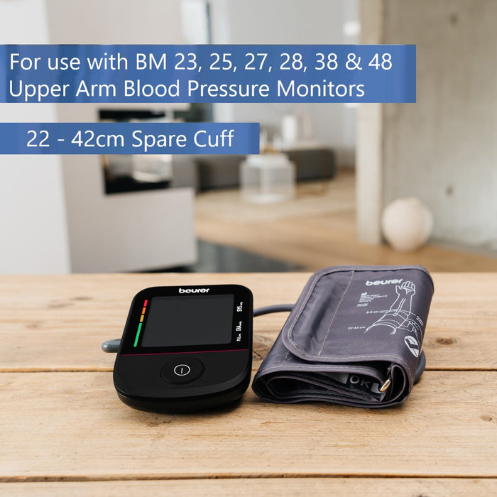 Beurer Spare Universal Cuff 22-42cm for use with BM 23, 25, 27, 28, 38, 48 Blood Pressure Monitors