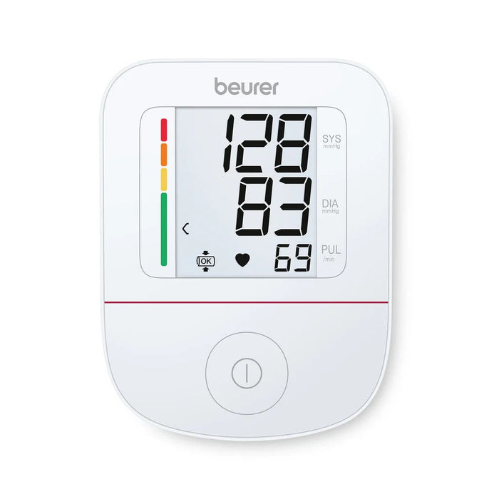 Beurer Germany Blood Pressure Monitor | Upper Arm Cuff 22-42cm | Arrhythmia Detection & Large Display | Reliable Home BP Tracking for Adults | BM 23