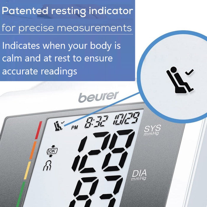 Beurer BM 28 Upper Arm Blood Pressure Monitor with Technology to Ensure Proven Accuracy