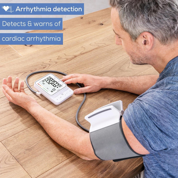 Beurer Germany BM 51 Upper Arm Blood Pressure Monitor | EasyClip Cuff & XL Display