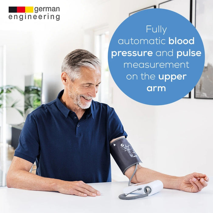 Beurer BM 96 Cardio Blood Pressure Monitor with ECG Function | AFib, Arrhythmia & Risk Alerts | Bluetooth & App