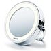 Beurer Cosmetics Mirror: Illuminated 2-in-1 Mounted & Standing Mirror BS 59