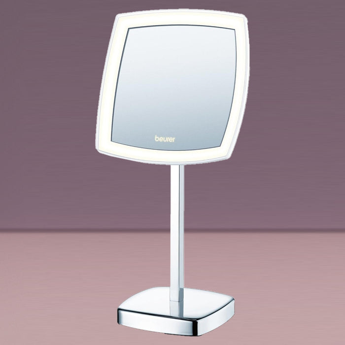 Beurer Germany BS 99 LED Cosmetic Mirror | 5X Magnification. Bright Adjustable LED Light | Precise Makeup & Grooming