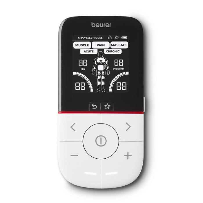 Beurer Germany EM 56 TENS EMS Machine | 22 Programs | Pain Management & Muscle Training