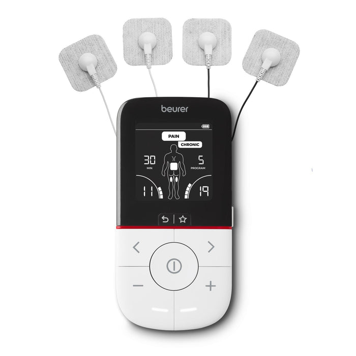 Beurer Germany EM 56 TENS EMS Machine | 22 Programs | Pain Management & Muscle Training
