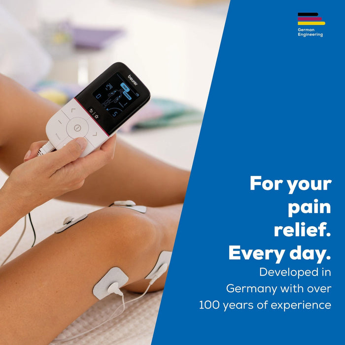 Beurer Germany EM 56 TENS EMS Machine | 22 Programs | Pain Management & Muscle Training