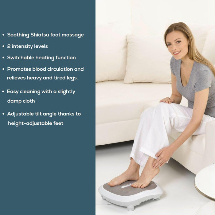Beurer Germany Shiatsu Foot Massager | Optional Heat Therapy | Relax | Aid Circulation | FM 60