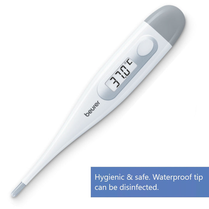 Beurer Thermometer FT 09/1 Accurate Digital Oral, Rectal or Armpit Readings | White