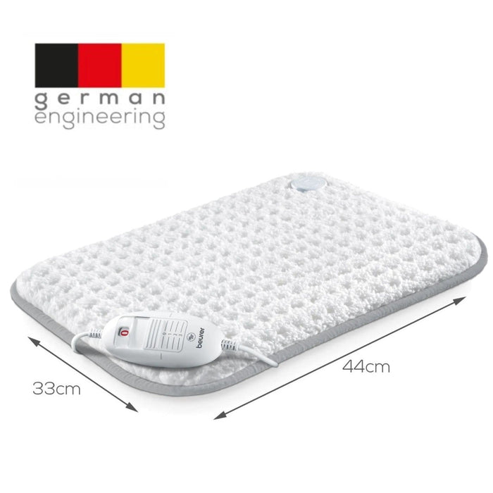 Beurer HK 42 COSY Heating Pad: XL 44x33cm. Low Energy Use & Super Fleecy
