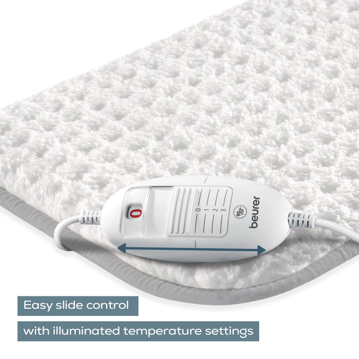 Beurer HK 42 COSY Heating Pad: XL 44x33cm. Low Energy Use & Super Fleecy