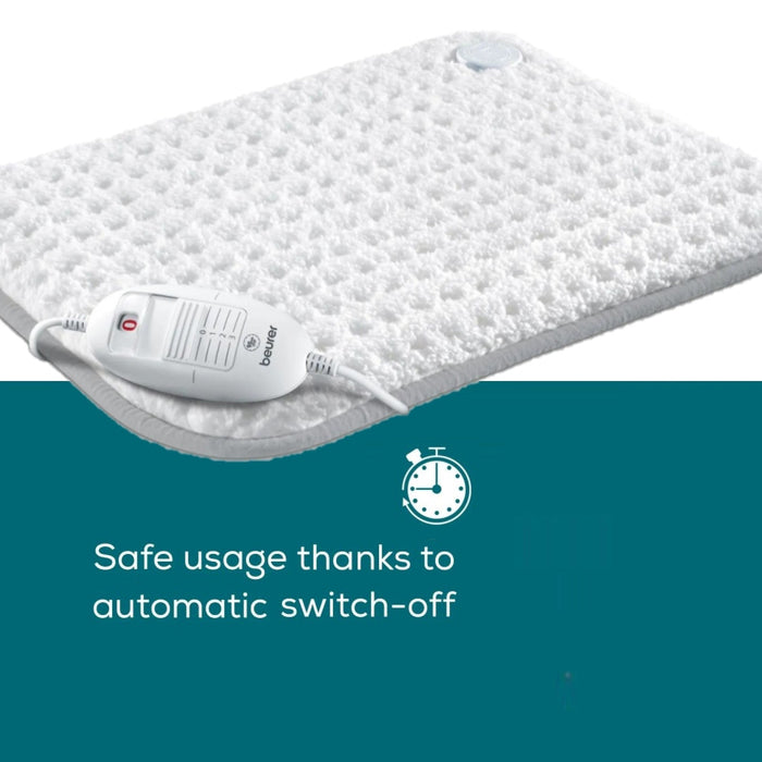 Beurer HK 42 COSY Heating Pad: XL 44x33cm. Low Energy Use & Super Fleecy
