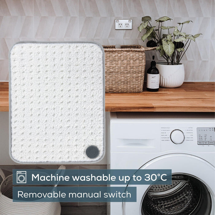 Beurer Germany HK 43 XL Heat Pad | Super Cosy | Low Energy Use | 3 Temperature Settings | Washable | 44x33cm