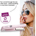 Beurer Hair Straightener: Cordless USB Rechargeable Compact Travel Straightener HS 20