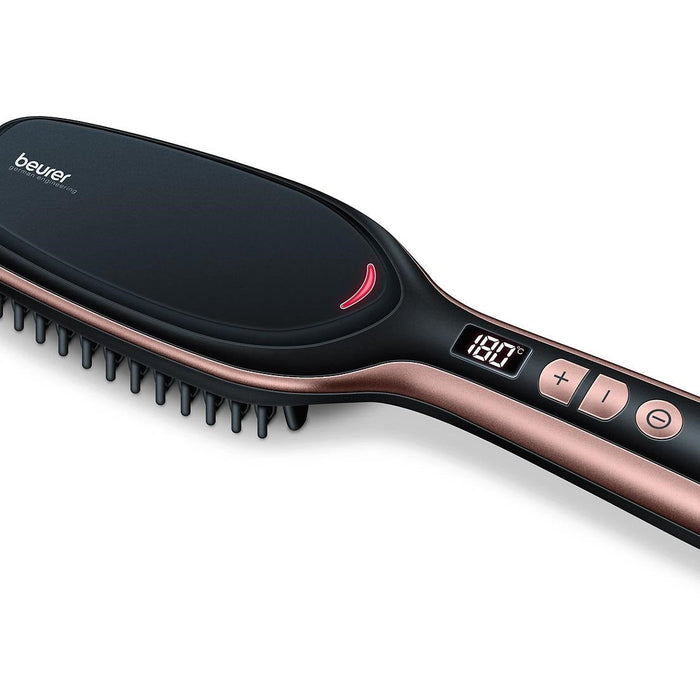 Beurer HS 60 Hair Straightening Brush with Ceramic Protective Coating