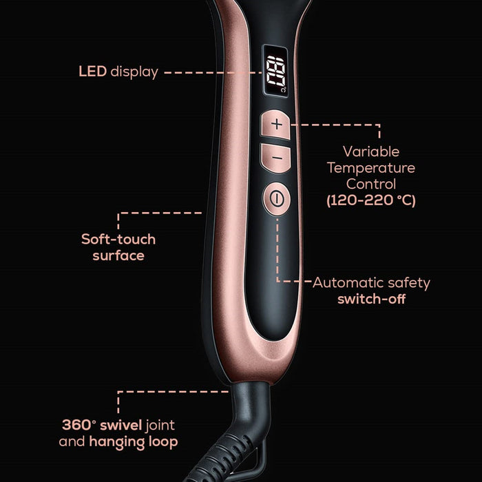 Beurer HS 60 Hair Straightening Brush with Ceramic Protective Coating