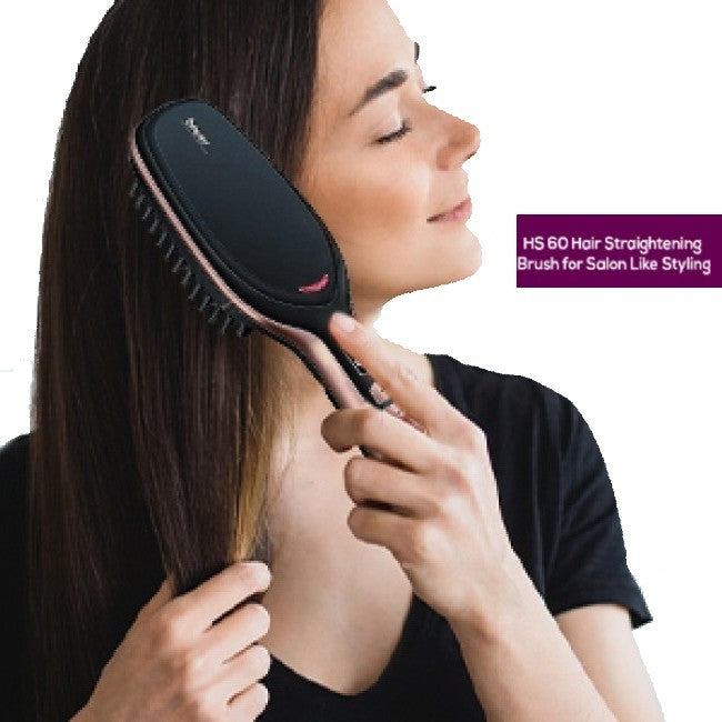 Beurer HS 60 Hair Straightening Brush with Ceramic Protective Coating