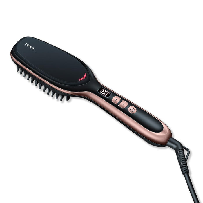 Beurer HS 60 Hair Straightening Brush with Ceramic Protective Coating