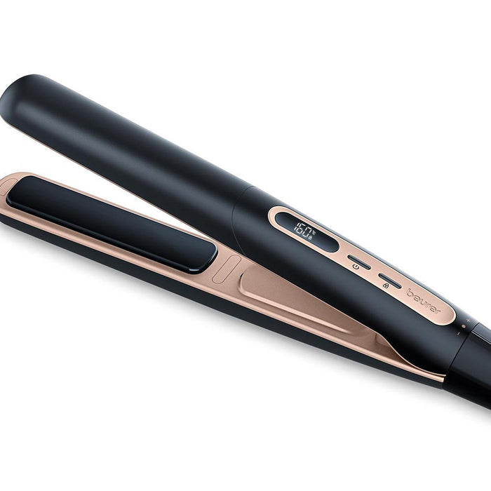 Beurer HS 100 Hair Straightener & Curler: High Speed Power. Heats up Ready in Seconds