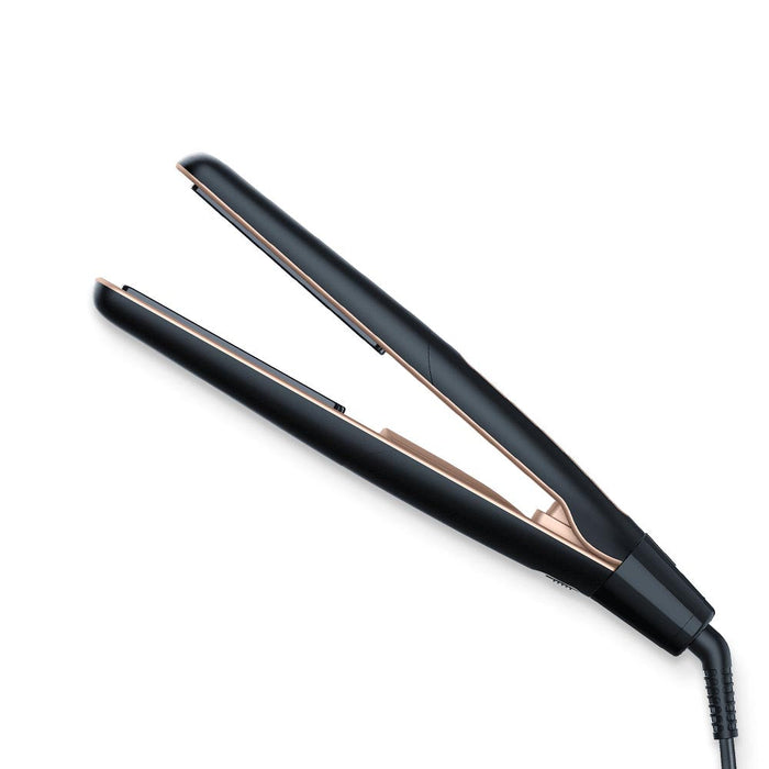 Beurer HS 100 Hair Straightener & Curler: High Speed Power. Heats up Ready in Seconds