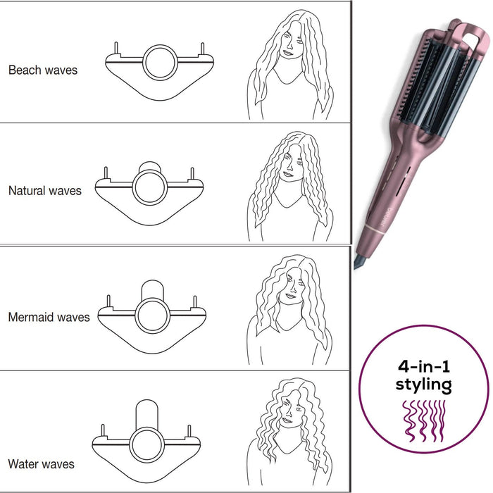 Beurer HT 65 Hot Wave Styler: For Beach, Natural, Mermaid or Water Waves