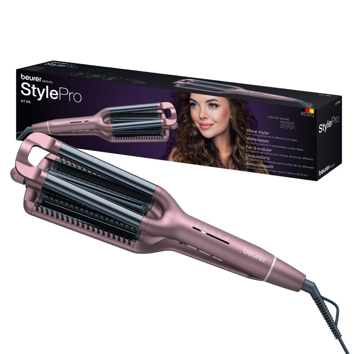 Beurer HT 65 Hot Wave Styler: For Beach, Natural, Mermaid or Water Wav ...