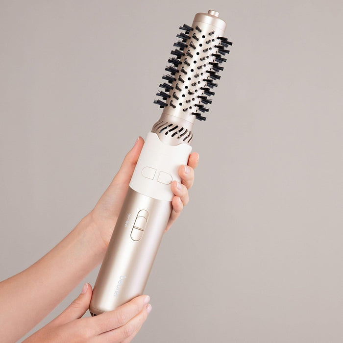 Beurer Germany HT 85 Rotating Hot Air Brush: Ionic Volumising Hair Styler & Curler