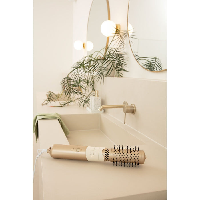 Beurer Germany HT 85 Rotating Hot Air Brush: Ionic Volumising Hair Styler & Curler