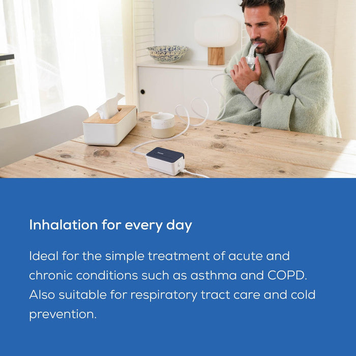 Beurer Germany IH 15 Nebuliser | Compact, Easy-to-Use Inhaler for Adults & Children | Effective Respiratory Treatment