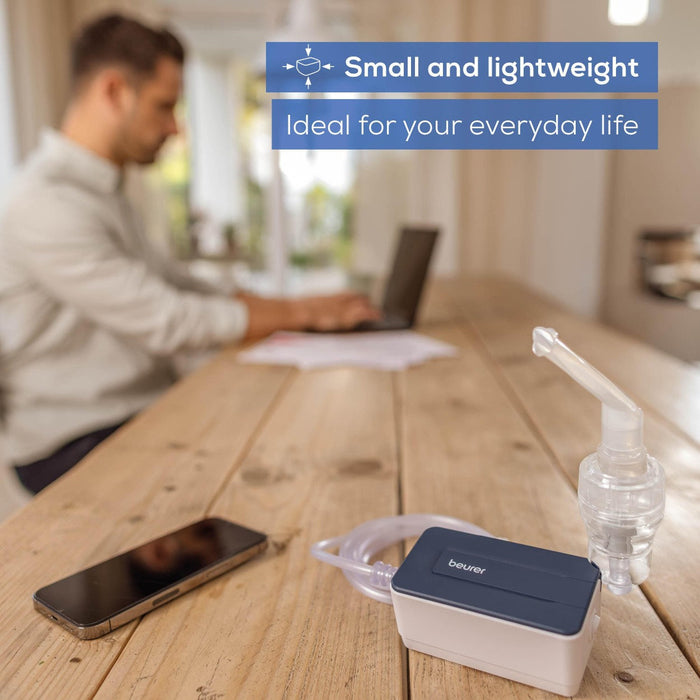Beurer Germany IH 15 Nebuliser | Compact, Easy-to-Use Inhaler for Adults & Children | Effective Respiratory Treatment