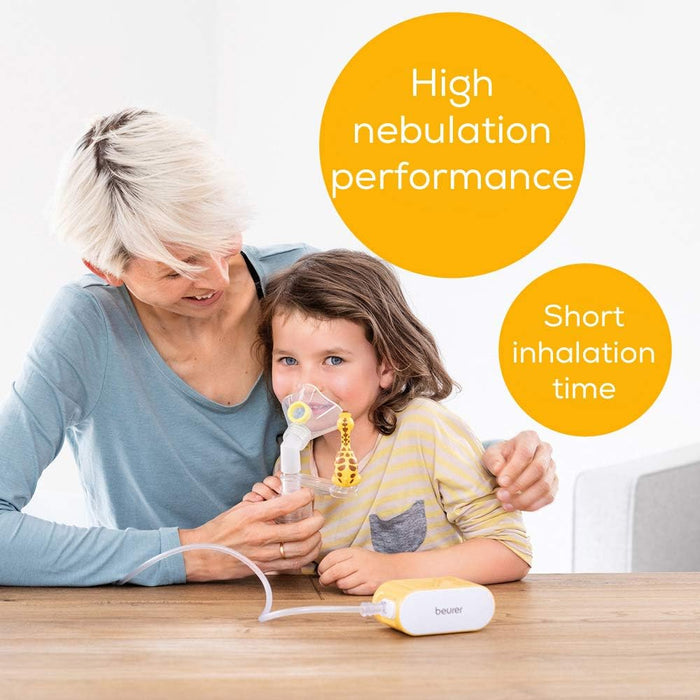 Beurer Germany Kids Travel Nebuliser with Baby & Child Masks IH 58 KIDS