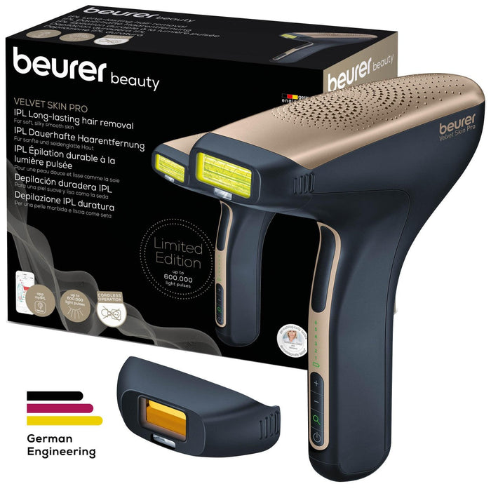 Beurer IPL Laser Hair Removal Device: Cordless IPL 8800+App for Face & Body