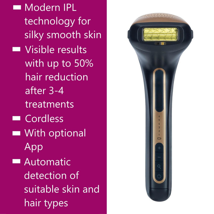 Beurer IPL Laser Hair Removal Device: Cordless IPL 8800+App for Face & Body