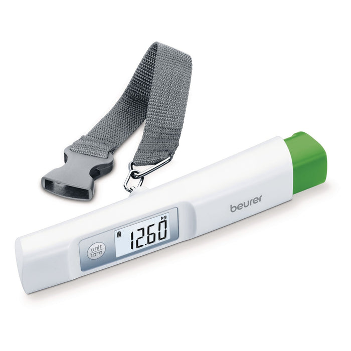 Beurer LS 20 ECO Luggage Scale | Small & Portable | Fits in Your Handbag | 50kg Capacity | 10g Precision | No Batteries Needed