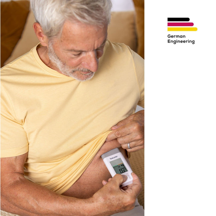 Beurer Germany ME 95 Mobile ECG Device | Reliable Heart Rhythm Monitoring | Rechargeable | Compact for At Home & On-the-Go