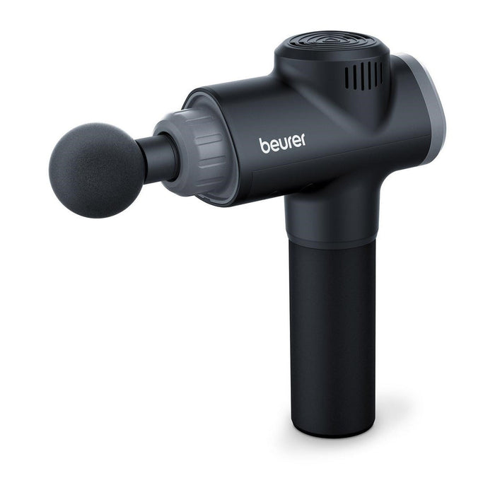 Beurer MG 180 Rechargeable Massage Gun with 6 Attachments: Targeted Deep-Tissue Muscle Massager