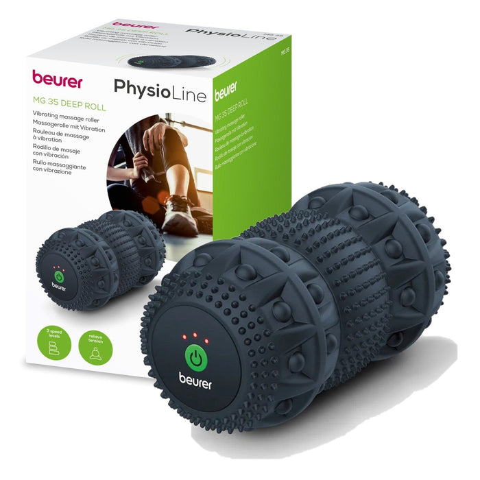 Beurer Massager MG 35 Vibrating Massage Roller | Deep Acting | USB Rec Beurer - South Africa Beurer Massager MG 35 Vibrating Massage Roller | Deep Acting | USB Rec Beurer - South Africa