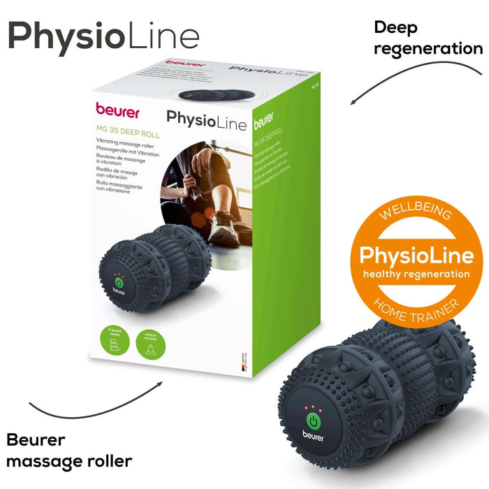 Beurer Massager MG 35 Vibrating Massage Roller | Deep Acting | USB Rec Beurer - South Africa Beurer Massager MG 35 Vibrating Massage Roller | Deep Acting | USB Rec Beurer - South Africa