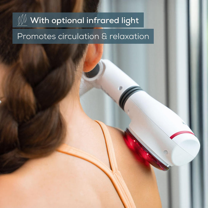 Beurer MG 44 Massager | Gentle Vibration Massage with Optional Infrared Heat