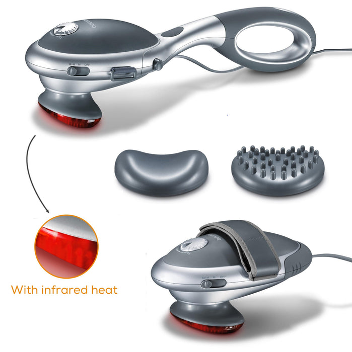 Beurer Germany Infrared Tapping Massager | Infrared Heat Option | Neck to Legs | MG 70